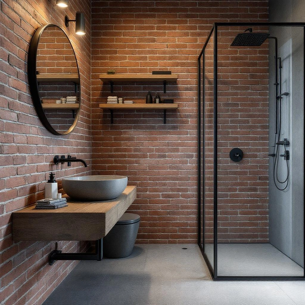 Bathroom renovation features